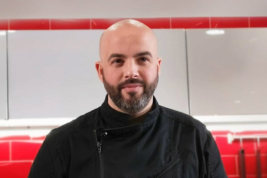 Toni Rodriguez trener szkoły kulinarnej ASHANTI w Łodzi